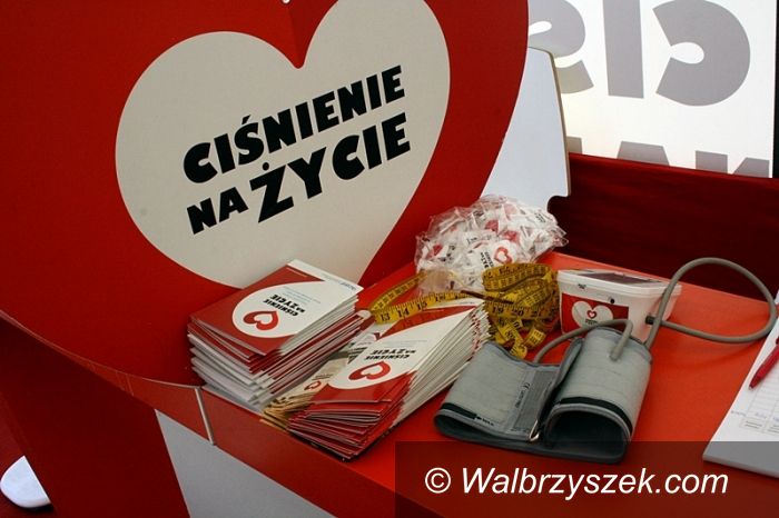 Wałbrzych: Kampania „Ciśnienie na życie”  w Wałbrzychu