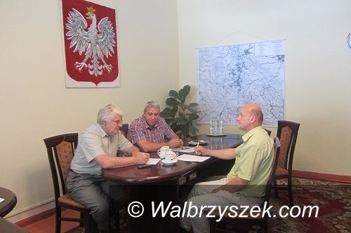 powiat wałbrzyski: Starosta spotkał się z radnym Sejmiku