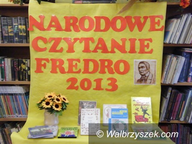 Region: Narodowe czytanie dzieł Aleksandra Fredry w Świebodzicach