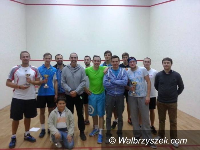 Wałbrzych: Otwarty turniej squasha