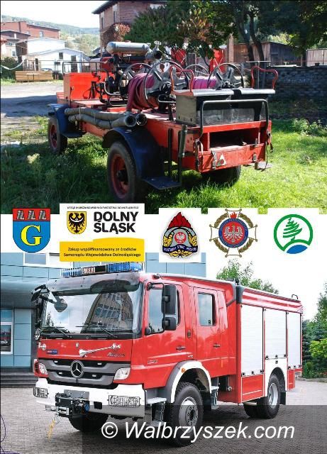Głuszyca: Nowy samochód pożarniczo – gaśniczy w Głuszycy