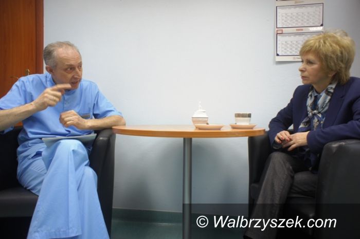 Wałbrzych: Posłanka Szymiec–Raczyńska mówi o problemach wałbrzyskiego hospicjum