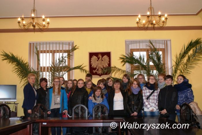 REGION, Boguszów-Gorce: Uczniowie z wizytą w Ratuszu