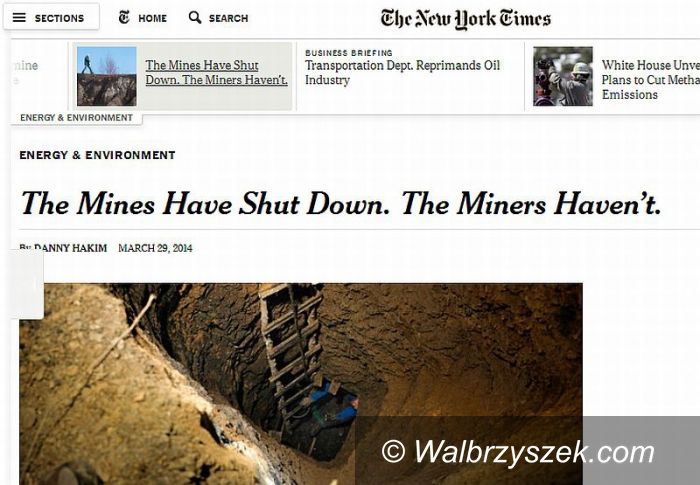 Świat: Wałbrzyskie biedaszyby w The New York Times