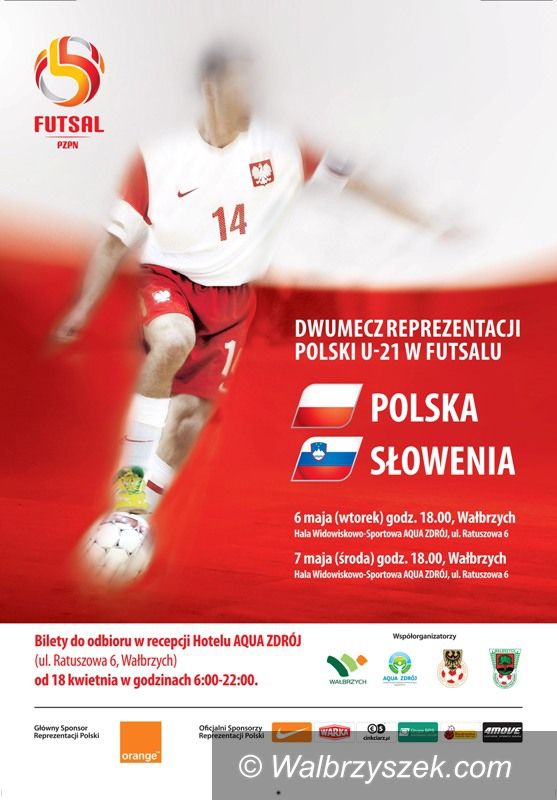 Wałbrzych: Futsalowe reprezentacje zagrają w Wałbrzychu