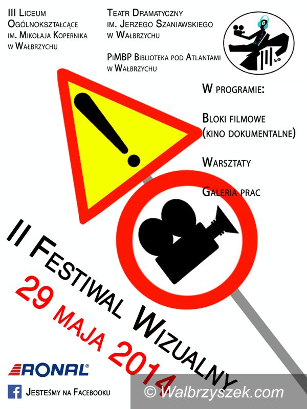 Wałbrzych: II Festiwal Wizualny w III LO