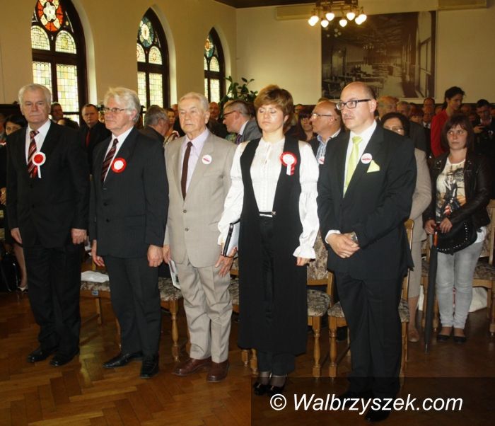Wałbrzych: Uroczysta sesja Rady Miasta z okazji 25.rocznicy wyborów parlamentarnych