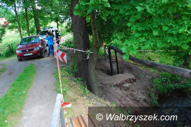 REGION, Głuszyca: Niewybuch znaleziony w Głuszycy