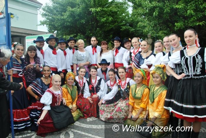 Wałbrzych: Zespół Pieśni i Tańca „Wałbrzych” na Festiwalu Międzynarodowym w Czechach