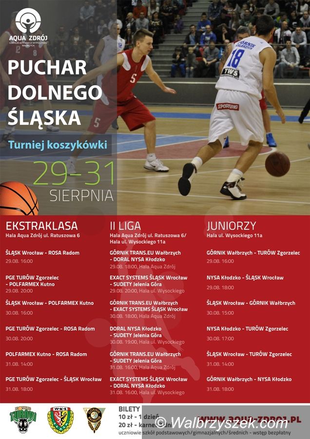 Wałbrzych: Turniej koszykówki o Puchar Dolnego Śląska