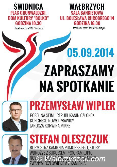 Wałbrzych: Kto będzie kandydatem Kongresu Nowej Prawicy na prezydenta Wałbrzycha?