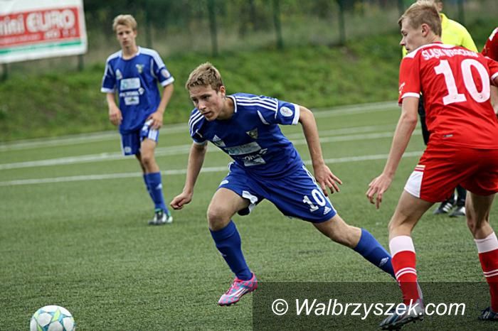 Wałbrzych: Piłkarska młodzież Górnika grała w kratkę