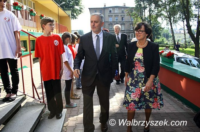 Wałbrzych: Wałbrzyskie uroczystości z udziałem Minister Edukacji Narodowej