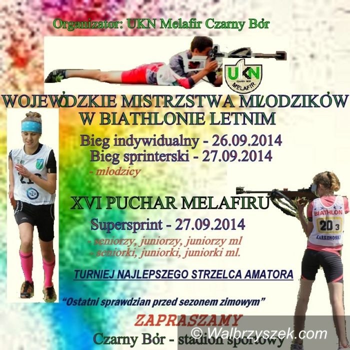 Czarny Bór: Puchar Melafiru w biathlonie letnim odbędzie się w Czarnym Borze