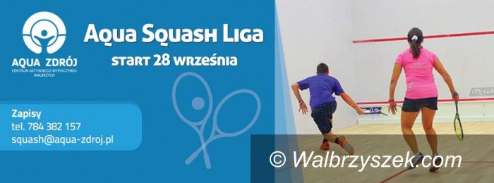 Wałbrzych: Rusza liga squasha w Aqua Zdroju