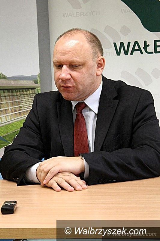 Wałbrzych: Minister Bogusław Ulijasz w Wałbrzychu