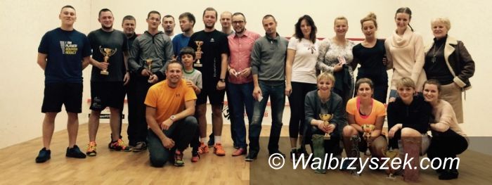 Wałbrzych: Kolejne udane zawody w squashu