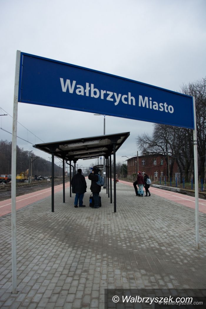Wałbrzych: Odnowiony Dworzec Miasto