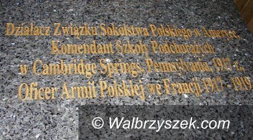 REGION, Kamienna Góra: Odsłonią tablicę poświęconą Józefowi Sierocińskiemu