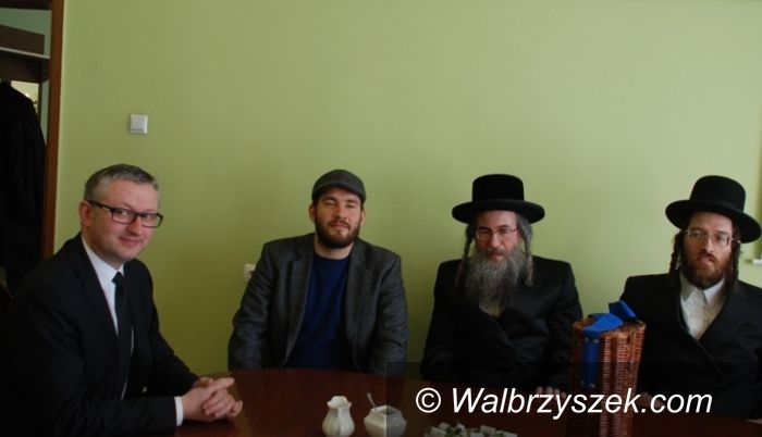 REGION, Głuszyca: Wizyta rabina