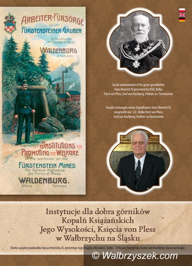 Wałbrzych: Książe Bolko von Pless narratorem opowieści o swoim pradziadku