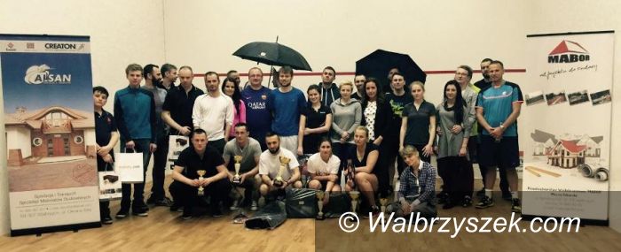 Wałbrzych: Kolejne zawody w wałbrzyskim klubie squasha