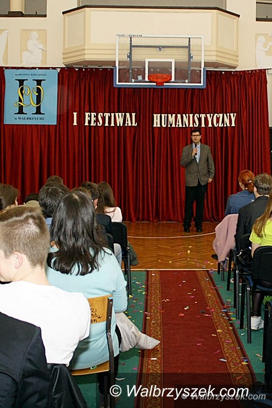 Wałbrzych: Festiwal Humanistyczny w II LO