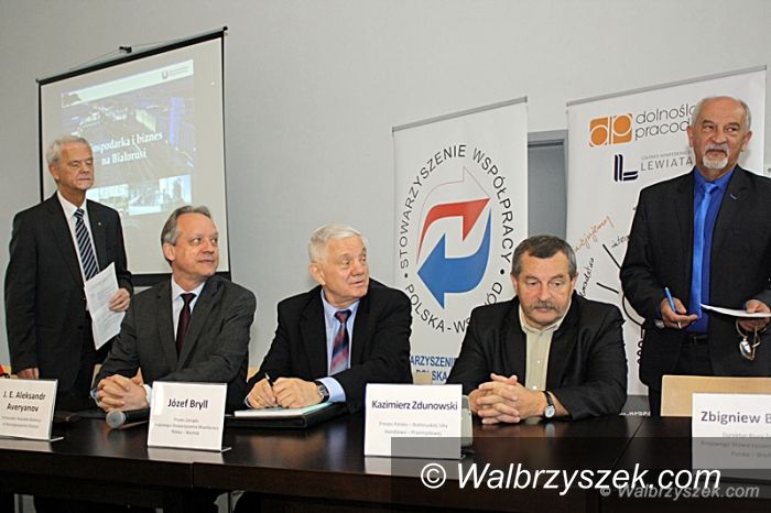 Wałbrzych: Ambasador Białorusi z wizytą w Wałbrzychu