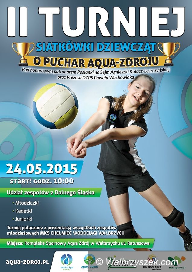 Wałbrzych: II turniej siatkówki dziewcząt o Puchar Aqua Zdroju