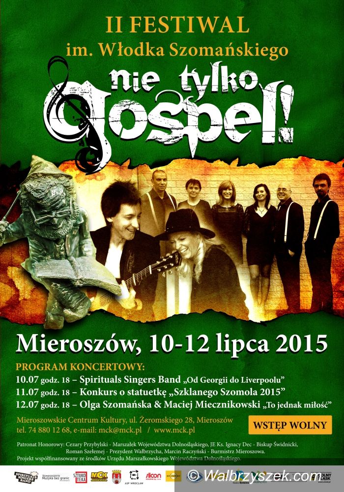REGION, Mieroszów: II Festiwal im. Włodka Szomańskiego „Nie tylko gospel!”