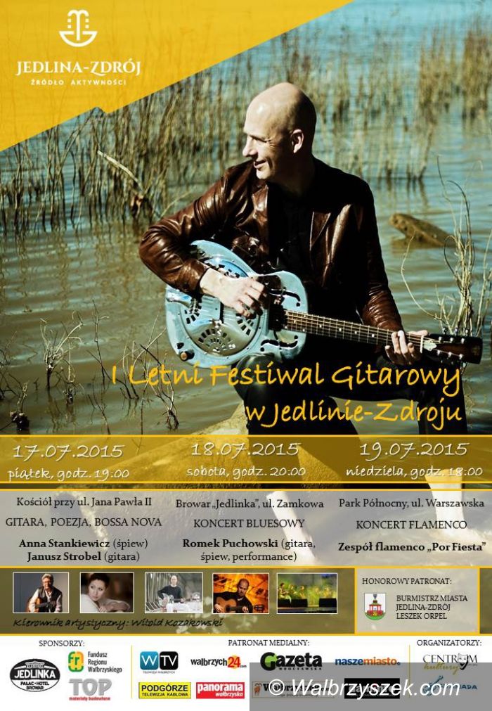 REGION, Jedlina - Zdrój: I Letni Festiwal Gitarowy w Jedlinie–Zdroju