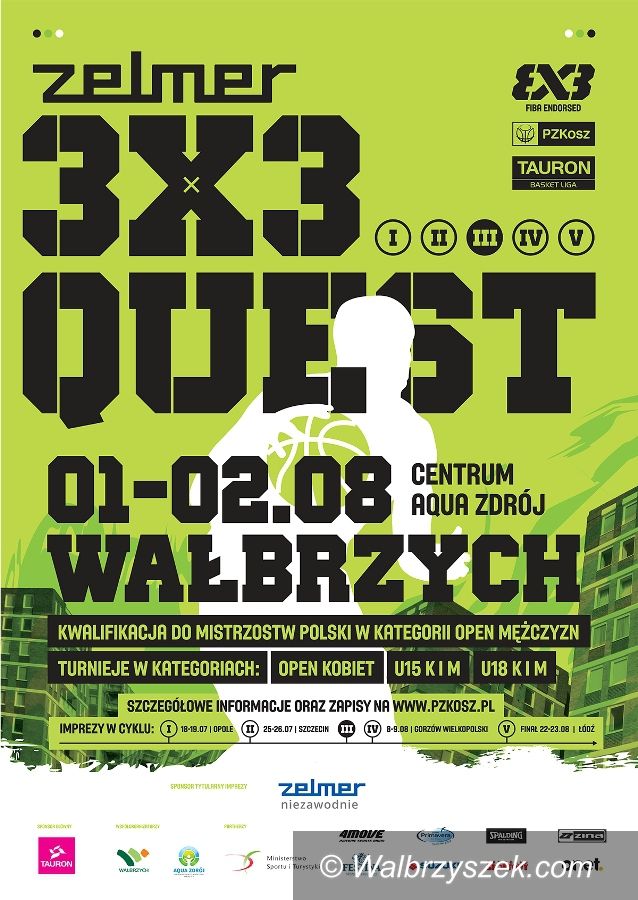 Wałbrzych: Turniej Zelmer 3x3 Quest w Wałbrzychu