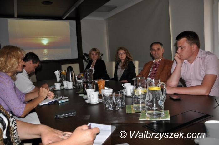 Wałbrzych: Samorządowcy z Ukrainy z wizytą w Wałbrzychu