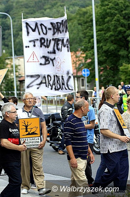 Wałbrzych: Kolejny protest przeciwko firmie Mo–BRUK