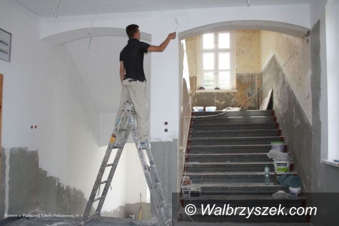 REGION, Boguszów-Gorce: Wakacyjne remonty szkół