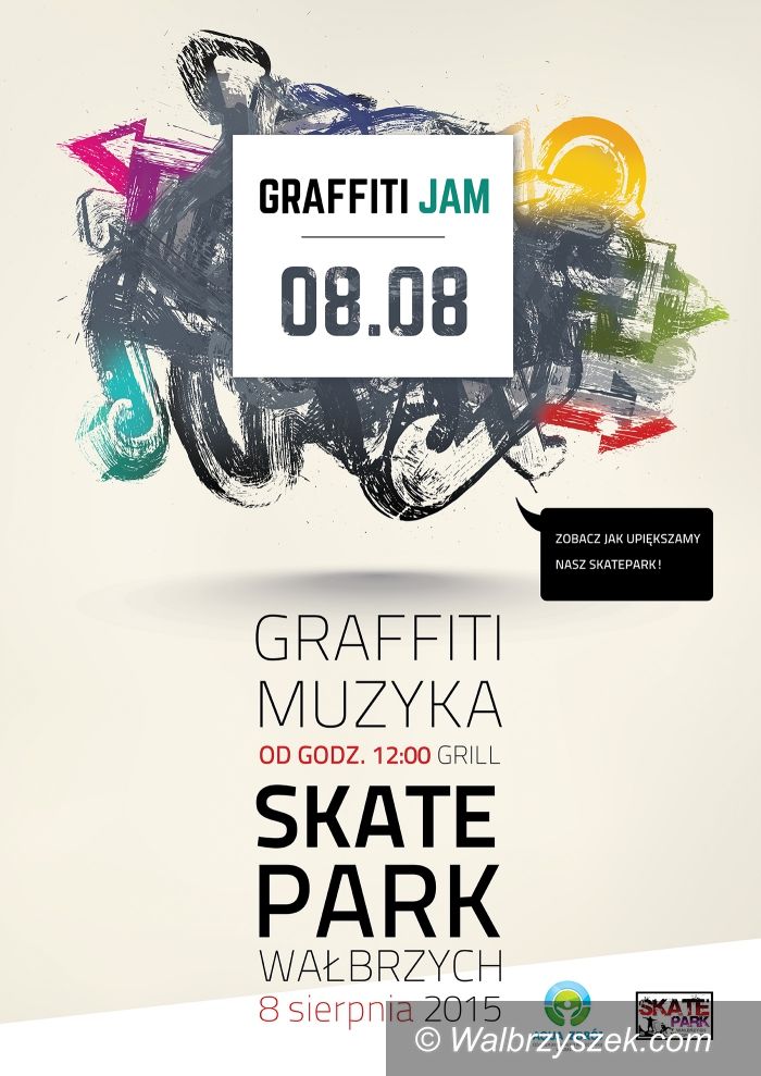 Wałbrzych: Graffiti Jam w wałbrzyskim Skateparku