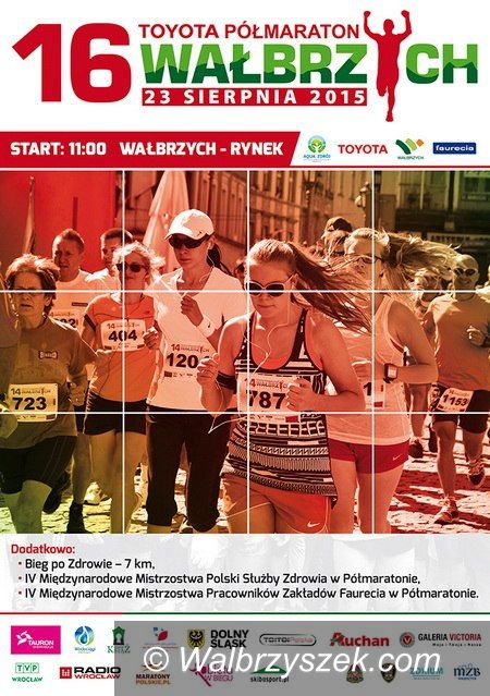 Wałbrzych: Kwestie organizacyjne dotyczące Półmaratonu Wałbrzyskiego