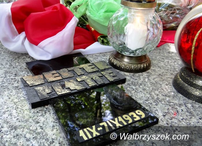 Wałbrzych: Znak Pamięci na grobie Eugeniusza Grabowskiego