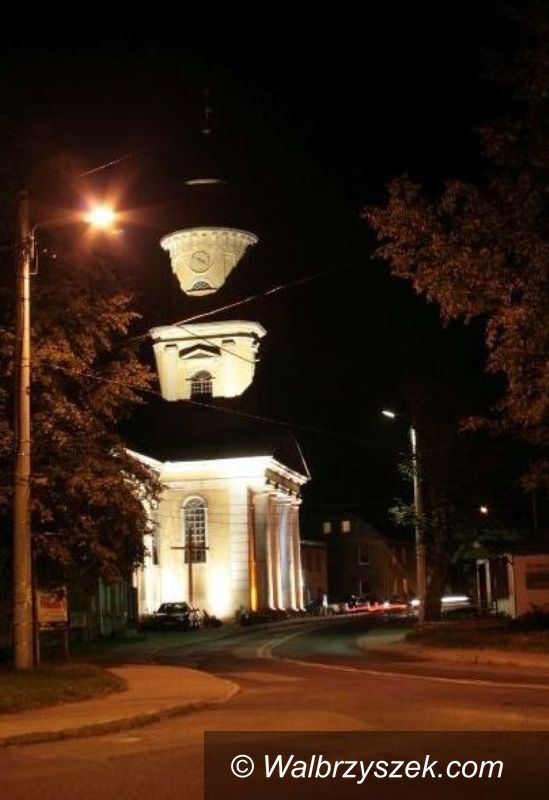 REGION, Głuszyca: Głuszyckie iluminacje w obiektywie