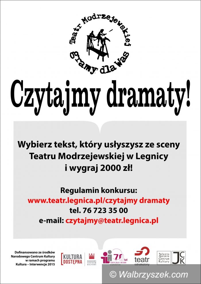 Wałbrzych/Region: „Czytajmy dramaty!”