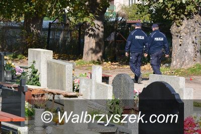 Wałbrzych/Region: Dzień Wszystkich Świętych/Wałbrzyska Policja przypomina