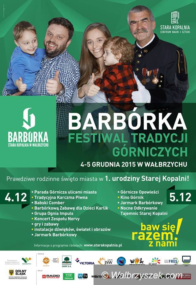 Wałbrzych: Festiwal Barbórka 2015