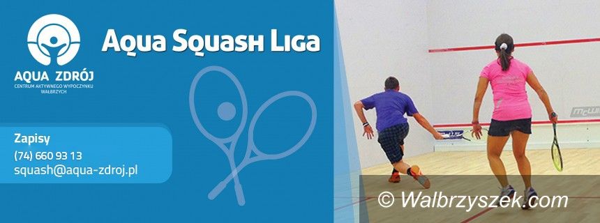 Wałbrzych: Startuje weekendowa Liga Squasha