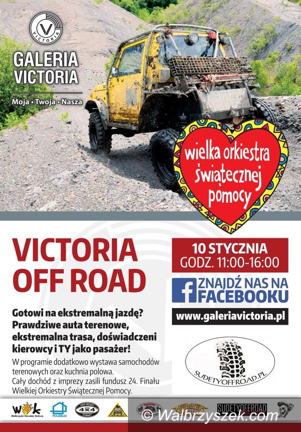 Wałbrzych: Victoria Off Road dla WOŚP