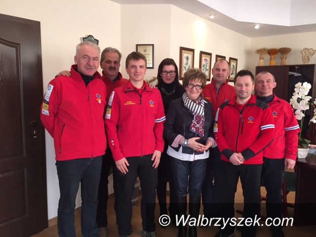Wałbrzych/Region: Wsparcie dla ratowników górskich