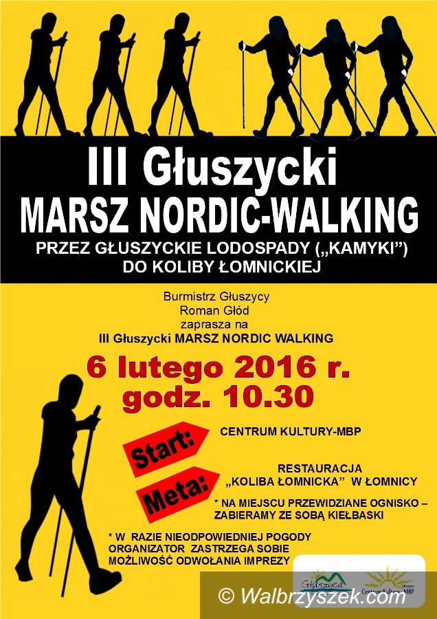 Głuszyca: Kolejny marsz nordic walking