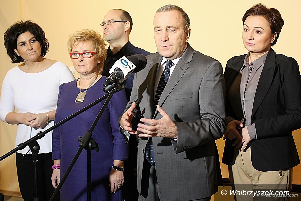 Wałbrzych: Wałbrzyscy parlamentarzyści z PO krytykują budżet