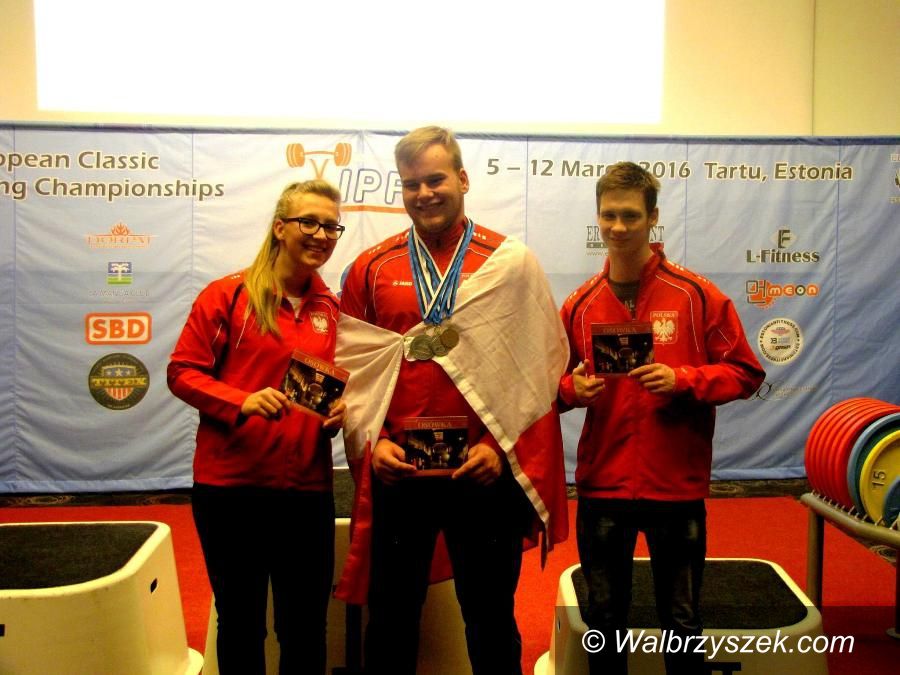 Głuszyca: Głuszyccy siłacze z medalami Mistrzostw Europy