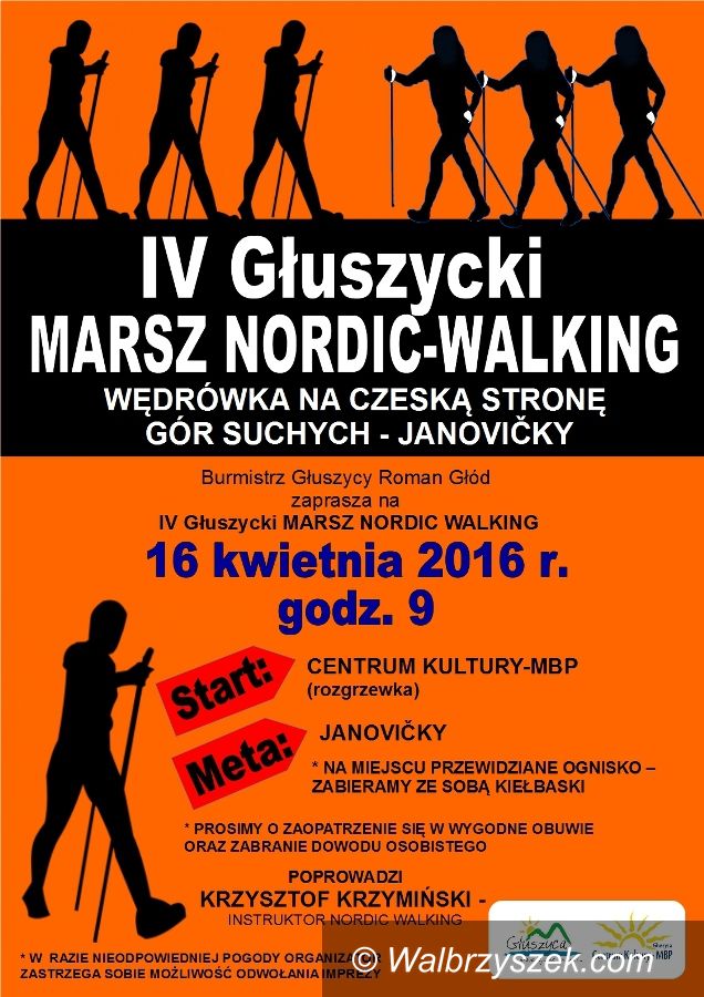 Głuszyca: IV głuszycki marsz nordic walking