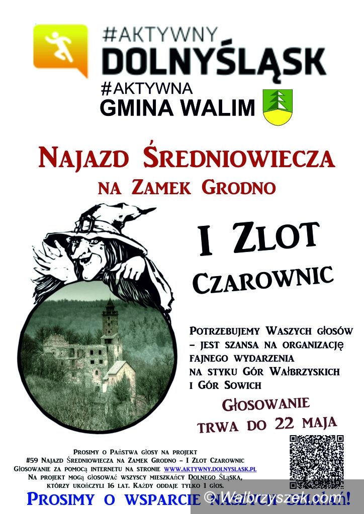 Region: Oddaj głos na – Najazd Średniowiecza na Zamek Grodno/Zlot Czarownic